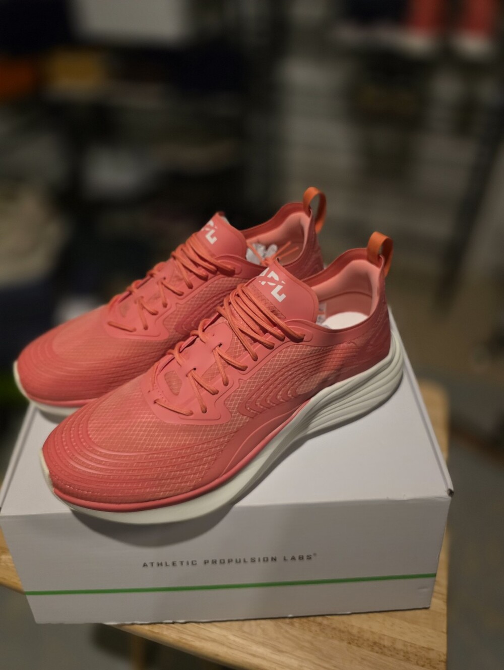 APL Coral Pink TechLoom Training Sneakers